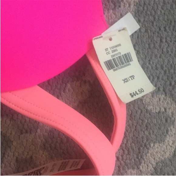 NWT PINK Victoria's Secret Bathing Suit Top Size XS - Picture 2 of 6